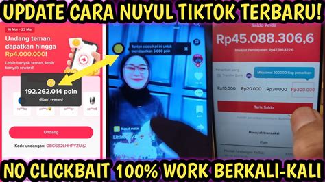 Berhasil Cara Memasukan Kode Undangan Tiktok Dengan Mudah Nuyul