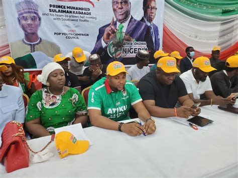 Video Pdp Youth Campaign Council Mobilise Southwest Youths For Atiku