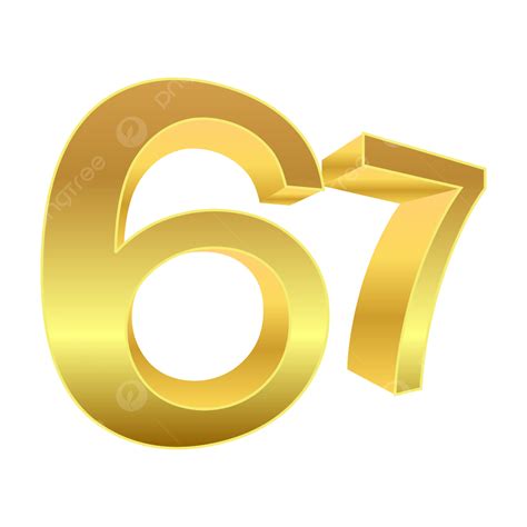 3d Golden Number Vector Design Images 3d Golden Number Effect Number