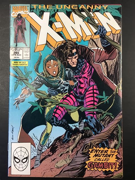 The Uncanny X Men 266 1990 First Cover Appearance Of Gambit Comic Books Copper Age