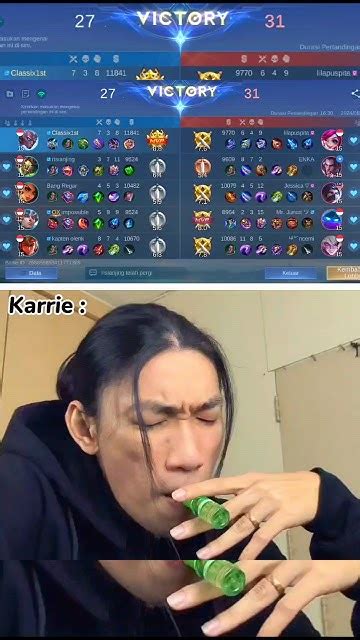 Di Gendong Brody 🗿 Mobilelegends Shorts Mlbb Memes Youtube