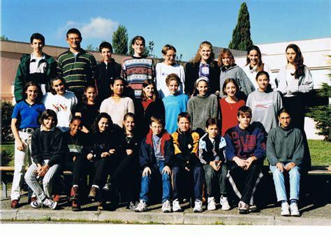 Photo De Classe De Coll Ge Les Violettes Copains D Avant