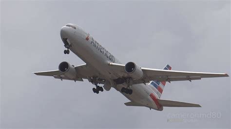 Two Heavy American Departures Boeing 767 300 Nassau Bahamas YouTube