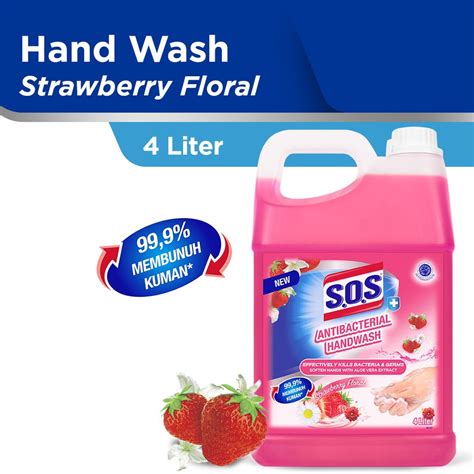 Jual ART N32W SOS Sabun Cuci Tangan Jerigen 4 Liter Isi Ulang Wangi