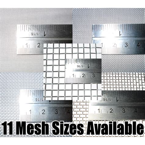 Stainless Steel Woven Wire Mesh Filter Grading Sheet Ebay