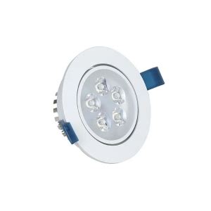 Spot Led Embutir Redondo W Direcion Vel Branco Quente