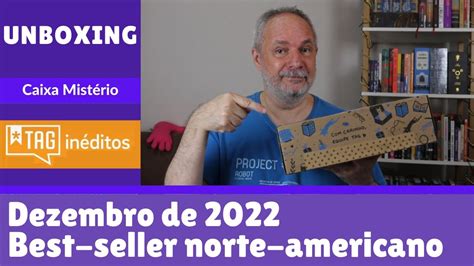 TAG Inéditos Experiências Literárias dezembro de 2022 UNBOXING