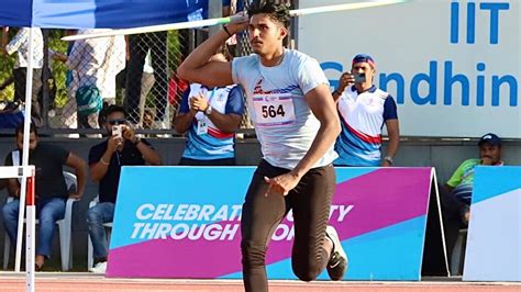 National Open Athletics Championships 2022 Dp Manu Wins Javelin Throw