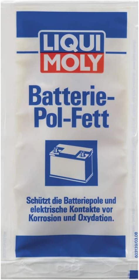 Liqui Moly P000366 MOLY 3139 Batterie-Pol-Fett 10 g : Amazon.de: Auto ...