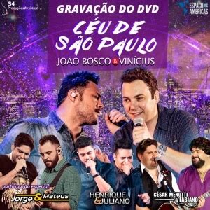 Gravação do DVD Céu de São Paulo de João Bosco e Vinícius Sertanejo