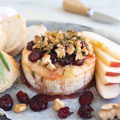 Baked Brie With Cranberries And Walnuts Recipe Cart