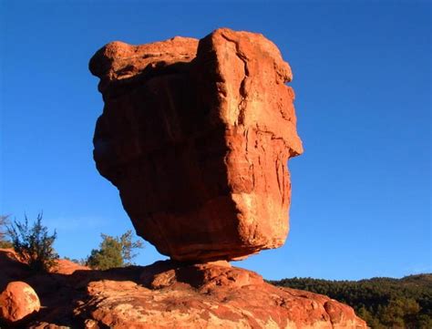 Balancing Rock Colorado Springs Sky Balancing Colorado Rock HD