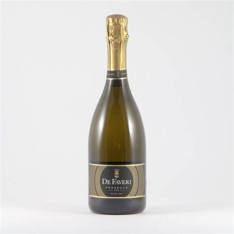 Valdobbiadene Prosecco Superiore Docg Nera Dry De Faveri