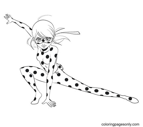 80 Ladybug And Cat Noir Coloring Pages ColoringPagesOnly