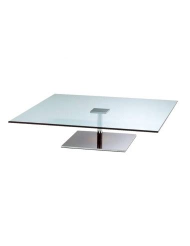 Tonelli Farniente table basse carrée Bartolomeo Italian Design