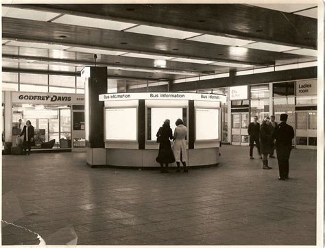 Leeds Station Concourse Circa 1970 British Rail Leeds Leeds City