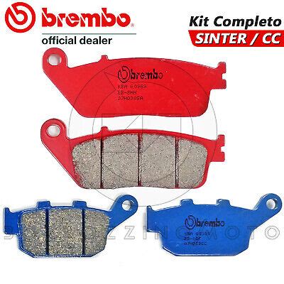 Kit Pastiglie Freno Brembo Sinter Anteriore Posteriore Honda Nc X