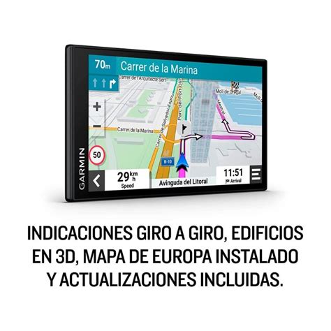 Navigateur GPS Garmin DriveSmart 66 6 Cartes Europe PcComponentes Fr