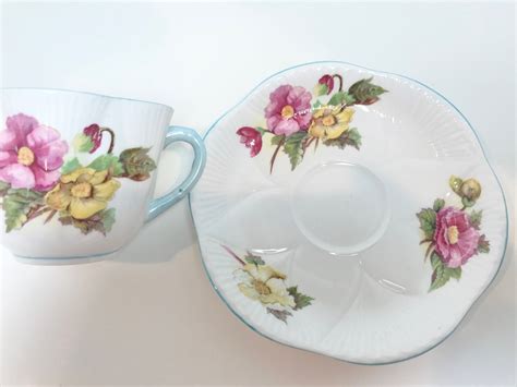 Shelley Tea Cup and Saucer, Shelley Teacups and Saucers, Tea Cups ...