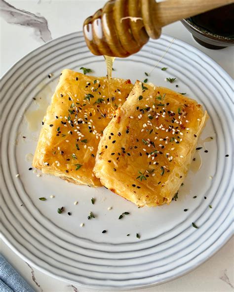 Greek Baked Feta In Phyllo With Honey Spoonful Of Si