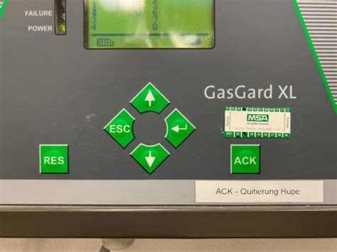 Gas Monitor Controller Msa Gasgard Xl In Bad Schmiedeberg Germany