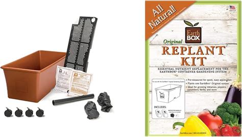 Earthbox 80155 Garden Kit Organic Terracotta And 81101