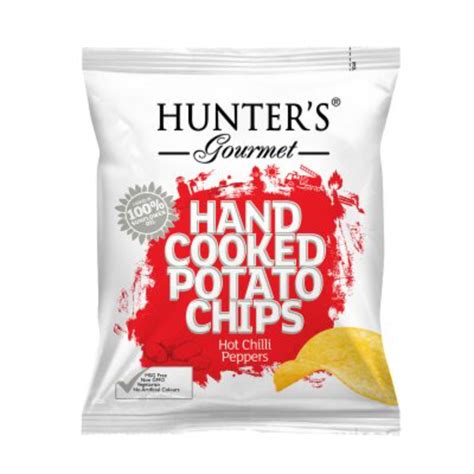 Hunters Potato Chips Hot Chilli Peppers G Glomark Lk