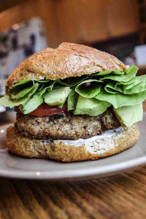 Healthy Vegan Mushroom Burgers Recipe From Sat And Dan