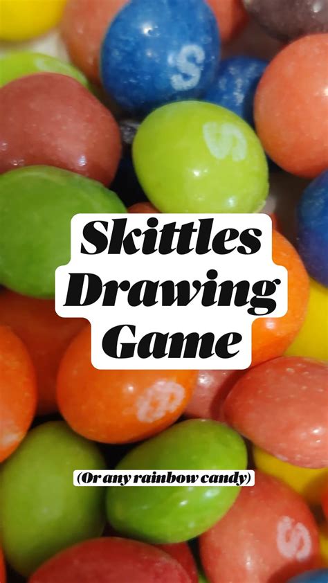 Skittles Drawing Game Artofit