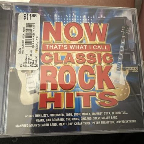 Now Thats What I Call Classic Rock Hits By Various Artists Cd 2012