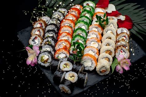 Картинки роллы (50 фото)