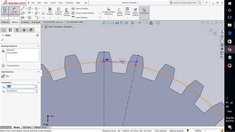 How To Draw A Gear In Solidworks - Transportationlift