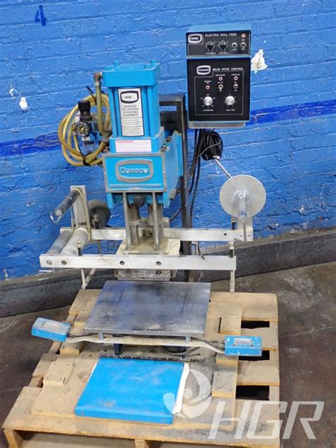 Used Cassco Hot Stamping Press HGR Industrial Surplus