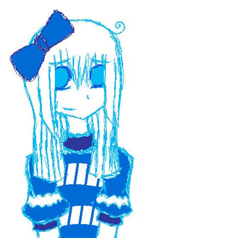 Blue Girl By Aurora8789 On Deviantart