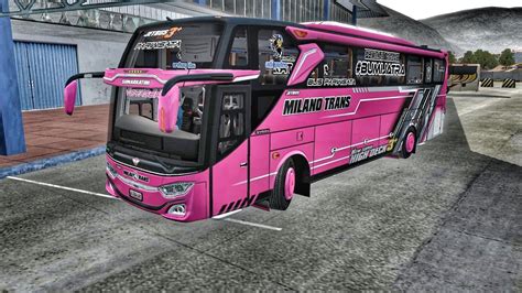 Bus Milano Trans Jetbus Mhd V Ale Mod Bussid Terbaru Youtube