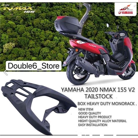 Yamaha Nmax V V Tailstock Shelf With Luggage Rack Spoiler Box