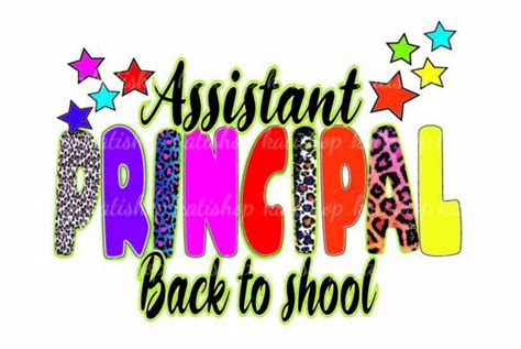 Assistant Principal Back To School Png Graphic By Katisuisai · Creative Fabrica