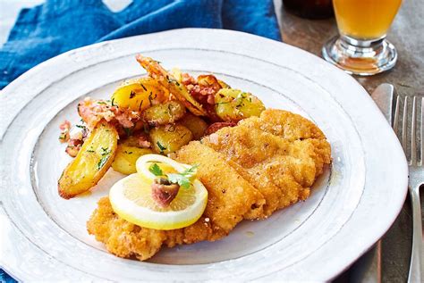 Johanns Wiener Schnitzel Mit Bratkartoffeln Rezept Lecker