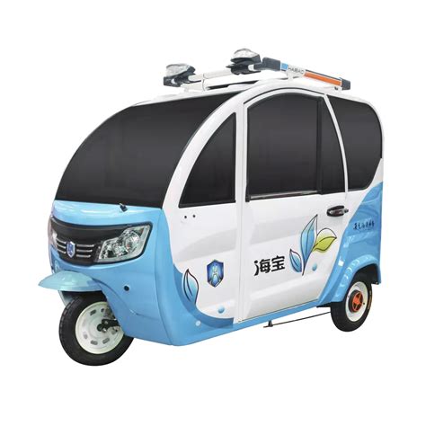 China 1500w 60v 52a58a 3 Wheels Closed Passenger Electric Tricycle Manufacturer And Supplier