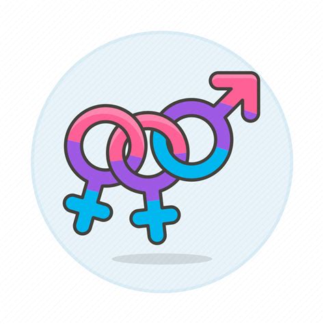 Female Lgbt Symbol Bisexual And Flag Pride Icon Download On