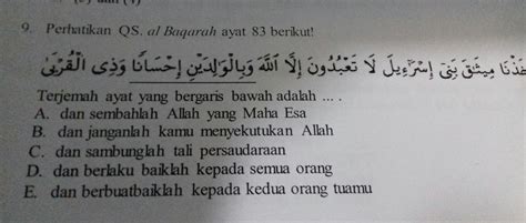 Tuliskan Surah Al Baqarah Ayat 83 Dengan Artinya Rizal Hadizan