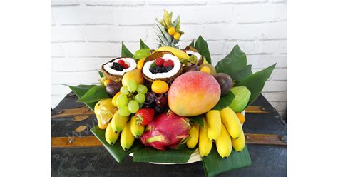 Corbeille De Fruits Kilos Exotique Bouquet De Fruits