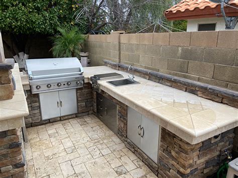 Barbeques And Exterior Stone Facades Gallery Centurion Stone Of Arizona