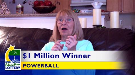 North Carolina Powerball Winner Shares 1 Million Story YouTube