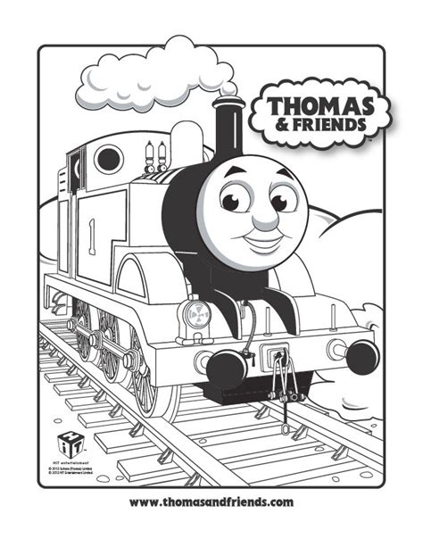 Percy The Tank Engine Coloring Pages