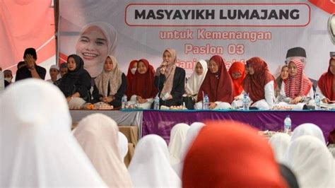 Siti Atikoh Kembali Kampanyekan Program Santripreneur Ganjar Mahfud Di