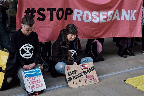 Equinor Offices Targeted By Climate Protesters Over Rosebank Oil Field