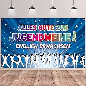 Alles Gute Zur Jugendweihe Banner Btzo Jugendweihe Deko Youth