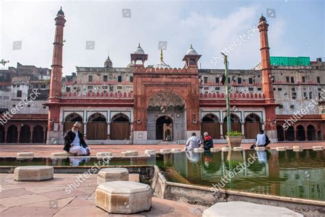 Main Structure Fatehpuri Mosque One Oldest Editorial Stock Photo