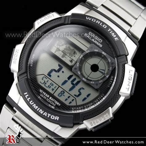 Buy Casio Sporty Digital World Time M Sport Watch Ae Wd A